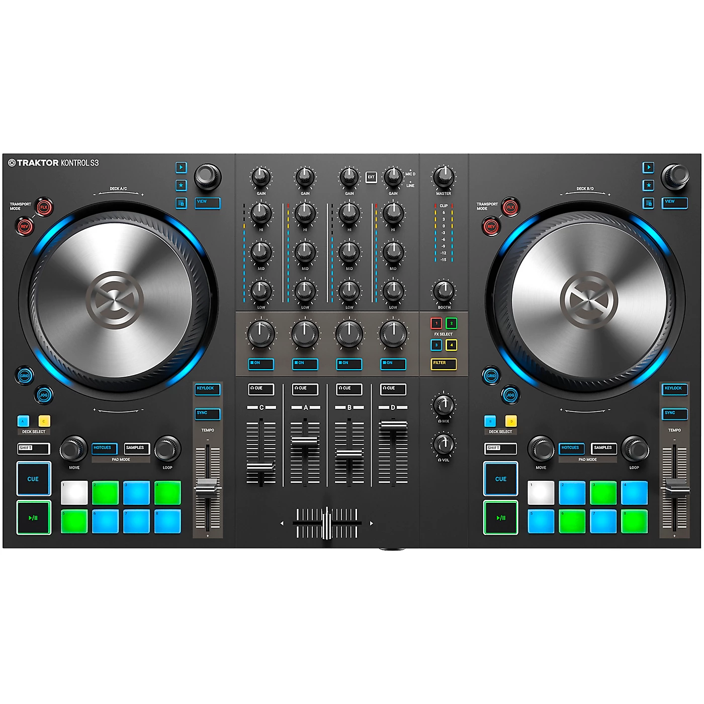 Native Instruments TRAKTOR KONTROL S3 DJ Controller Best reviews of ⭐ Native Instruments Native Instruments TRAKTOR KONTROL S3 DJ Controller ???? -Kawai shop L70871000000000 00 1400x1400 1