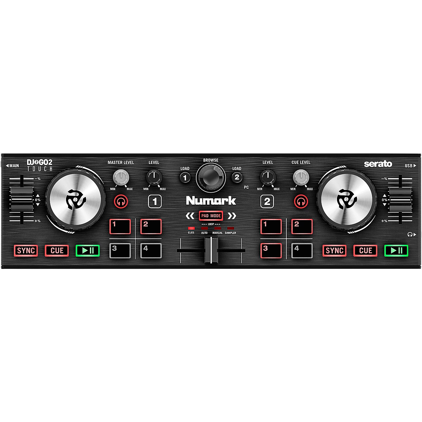 Flash Sale ???? Numark Numark DJ2GO2 Touch Pocket DJ Controller For Serato ⭐ 1 Flash Sale ???? Numark Numark DJ2GO2 Touch Pocket DJ Controller For Serato ⭐