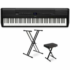Discount 😀 Yamaha Yamaha P-515 Digital Piano Package Black Essentials 🥰