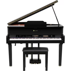 Best Pirce 💯 Williams Williams Symphony Concert Digital Grand With Touchscreen And Bench Ebony 88 Key 😍