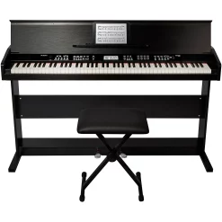Flash Sale ???? Alesis Alesis Virtue 88-Key Digital Piano With Stand And Adjustable Bench ????