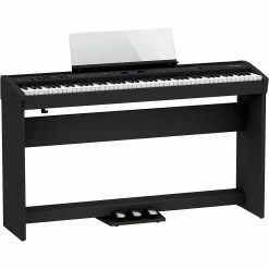 Cheap 🧨 Roland Roland FP-60X Digital Piano With Matching Stand And Pedalboard Black 🤩