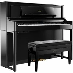 Brand new ???? Roland Roland LX706 Premium Digital Upright Piano With Bench Polished Ebony ????