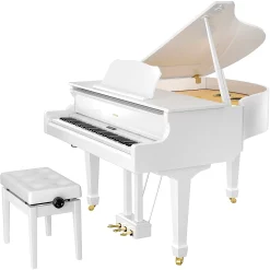 Top 10 👍 Roland Roland GP609 Digital Grand Piano With Bench Polished White 🔥