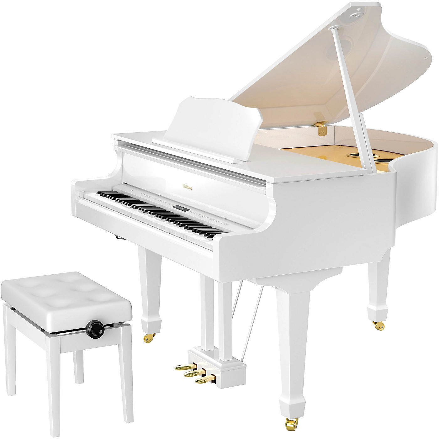 Roland GP609 Digital Grand Piano With Bench Polished White Top 10 ???? Roland Roland GP609 Digital Grand Piano With Bench Polished White ???? -Kawai shop L96277000002000 00 1400x1400 1